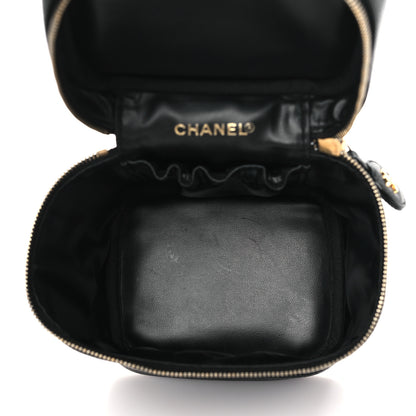 Chanel Caviar Vanity Cosmetic Case Black 5 of 9