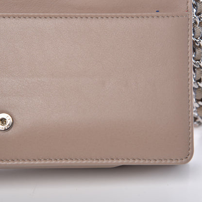 Chanel Vinyl Lipstick Wallet On Chain WOC Beige 10 of 13