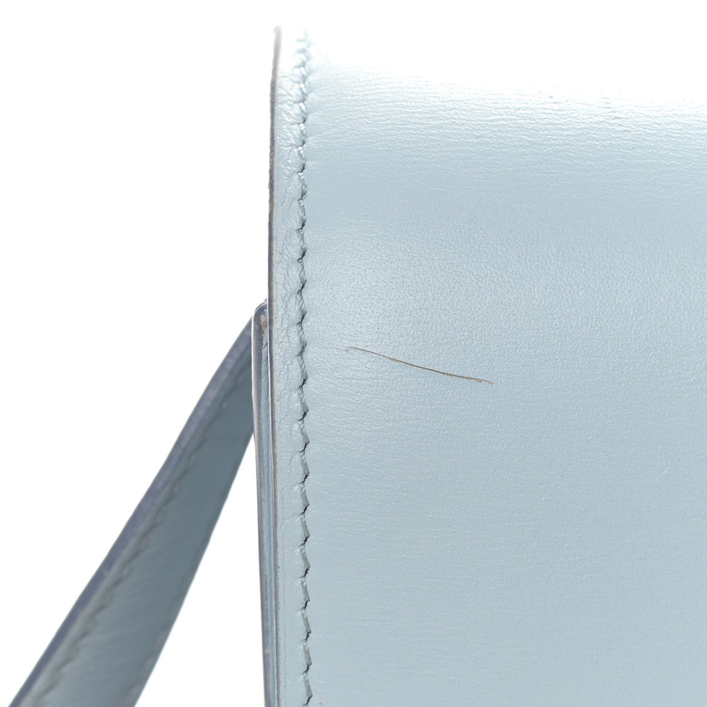 Smooth Calfskin Medium Classic Box Flap Bag Slate