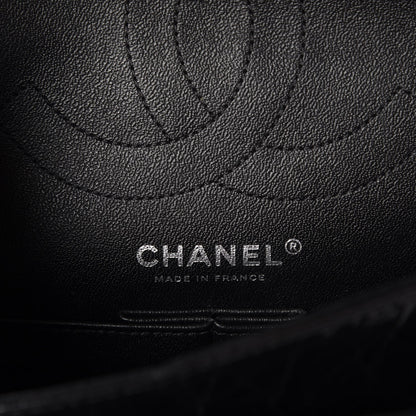 Chanel Glazed Calfskin Quilted 2.55 Reissue 225 Flap Black 7 of 9