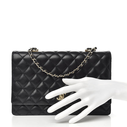 Chanel Lambskin Quilted Fantasy Pearl Flap Black 2 of 6