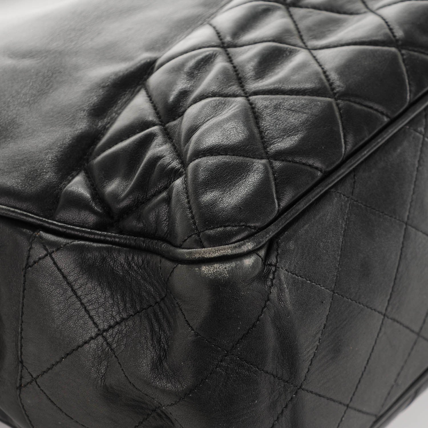 Chanel Lambskin Shopping Tote 6 of 9