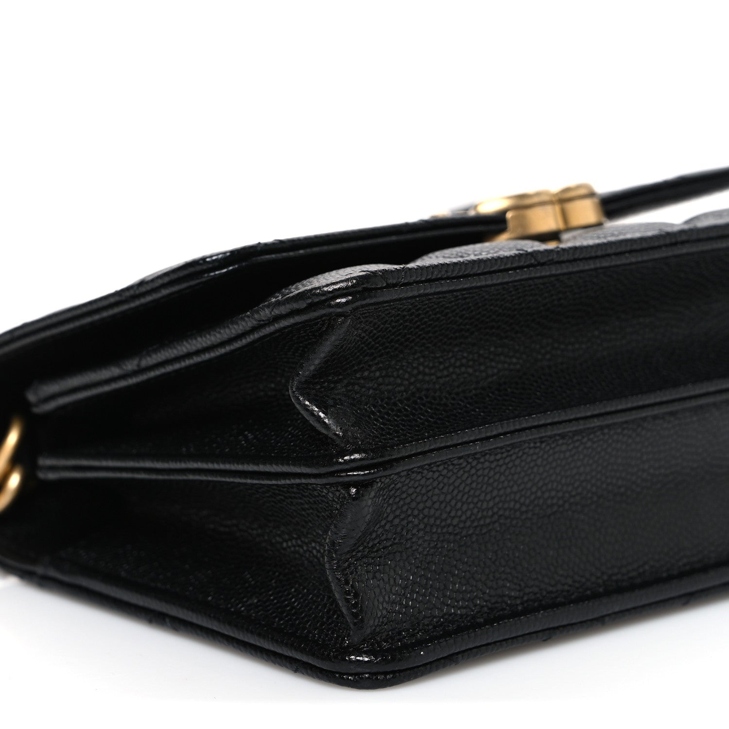 Chanel Caviar Quilted Mini Bracelet On Chain Wallet On Chain WOC Black 10 of 11