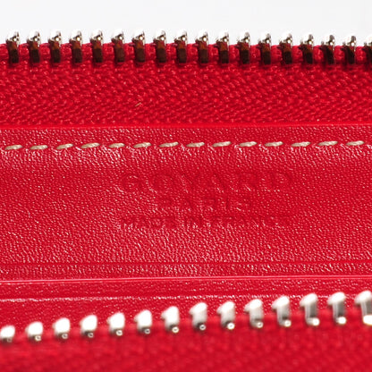 Goyard Goyardine Matignon Zip Around GM Wallet Red 7 of 9