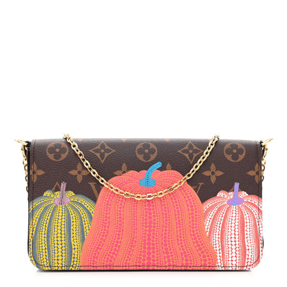 Louis Vuitton LV X YK Monogram Pumpkins Pochette Felicie 2 of 11