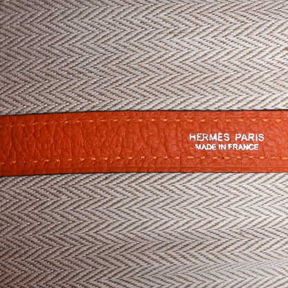 Hermes Vache Country Garden Party 36 MM Orange 6 of 6