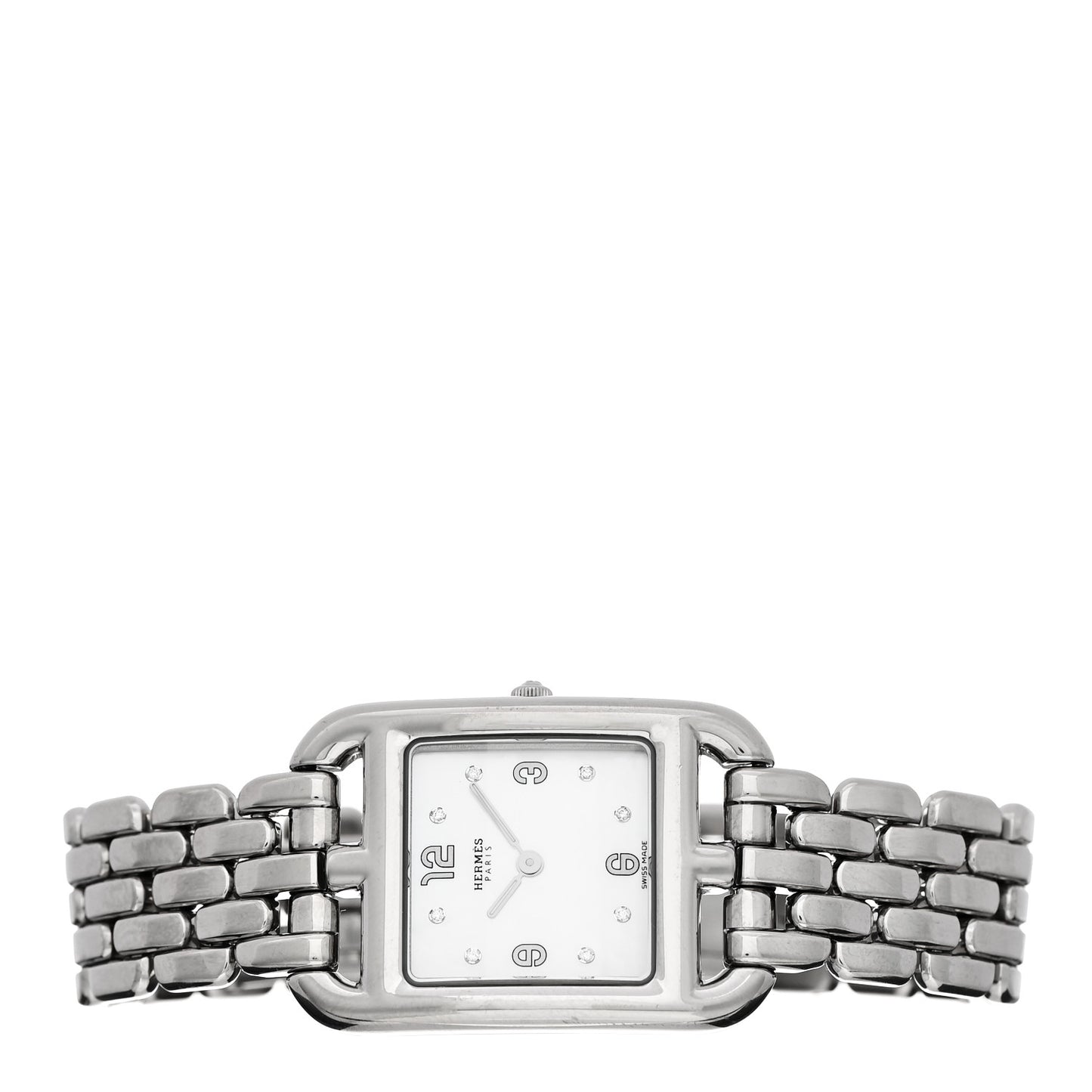 Stainless Steel Diamond Mother of Pearl 23mm Cape Cod Quartz Watch