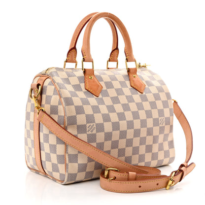 Louis Vuitton Damier Azur Speedy Bandouliere 25 3 of 14