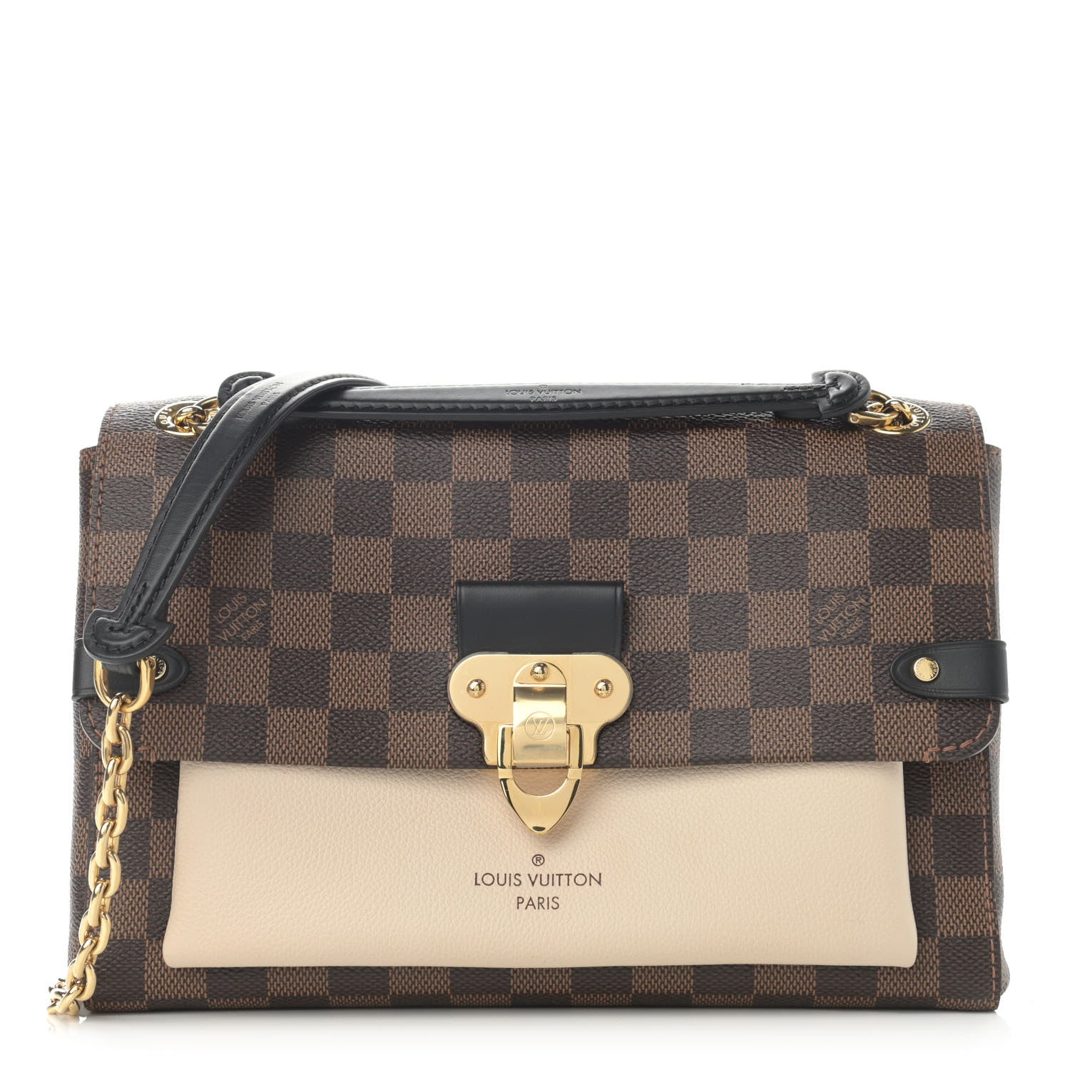 Louis Vuitton Damier Ebene Vavin PM Creme 1 of 10