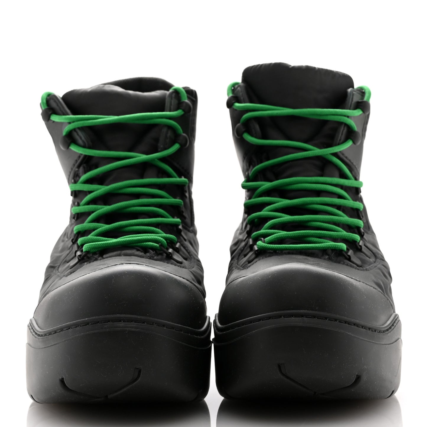 Technical Fabric Rubber Puddle Bomber Boots 43 Black Grass