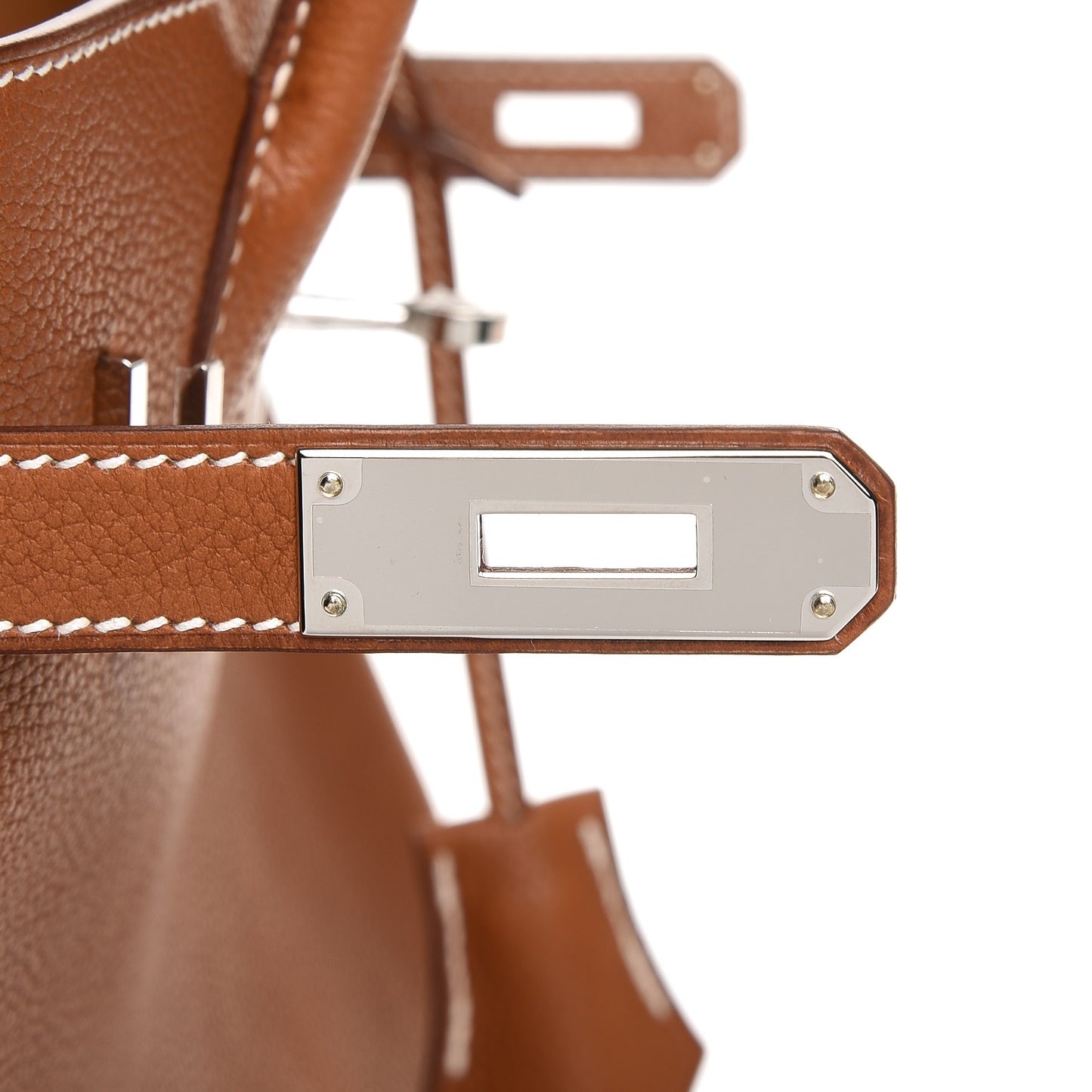 Natural Barenia Faubourg Birkin 30 Fauve