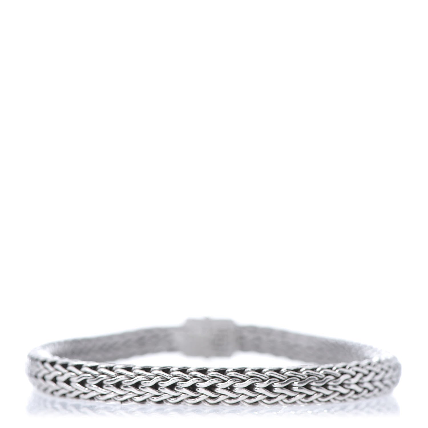 John Hardy Sterling Silver Diamond 6.5mm Classic Chain Bracelet 3 of 4