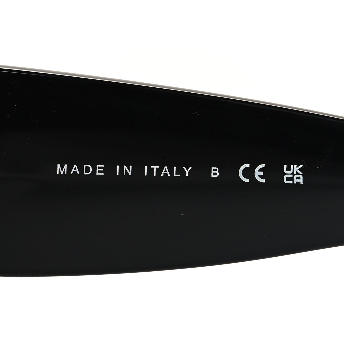Acetate Pearl Rectangle Sunglasses 5480-H-A Black