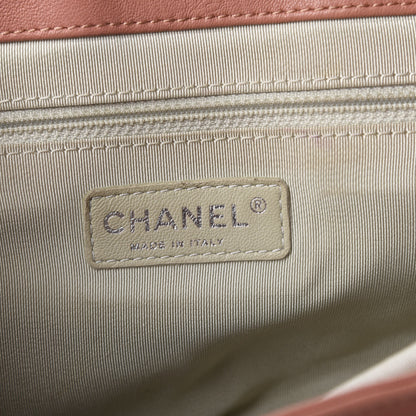 Chanel Washed Lambskin Quilted Medium Chain Around Flap Pink 8 of 11