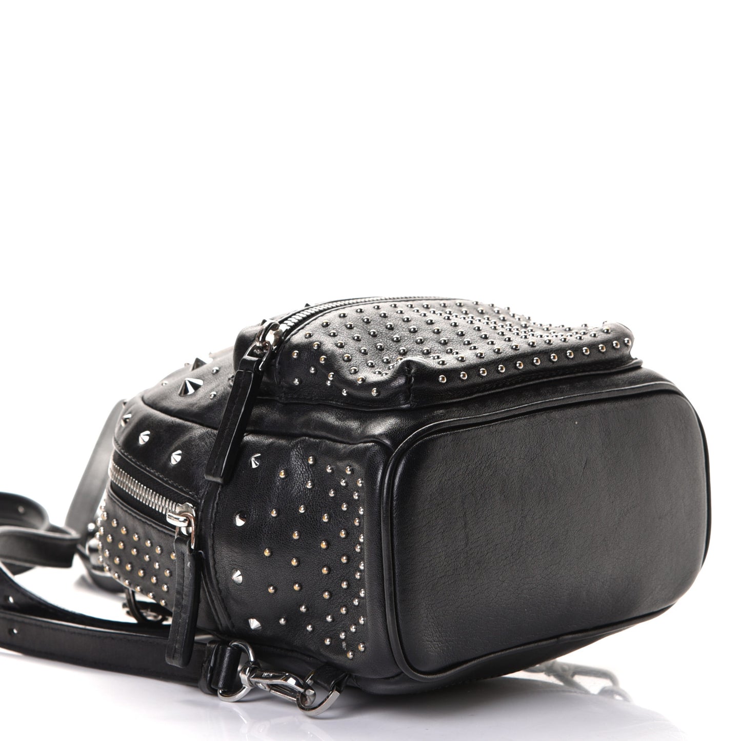 Calfskin Stud X-Mini Stark Bebe Boo Backpack Black