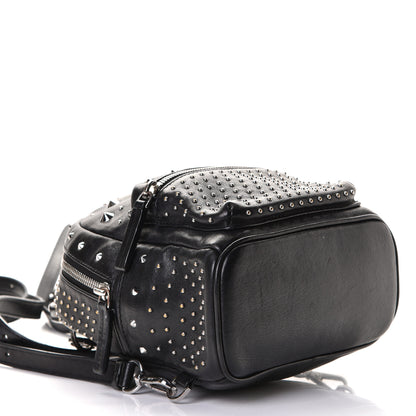 MCM Calfskin Stud X-Mini Stark Bebe Boo Backpack Black 3 of 6