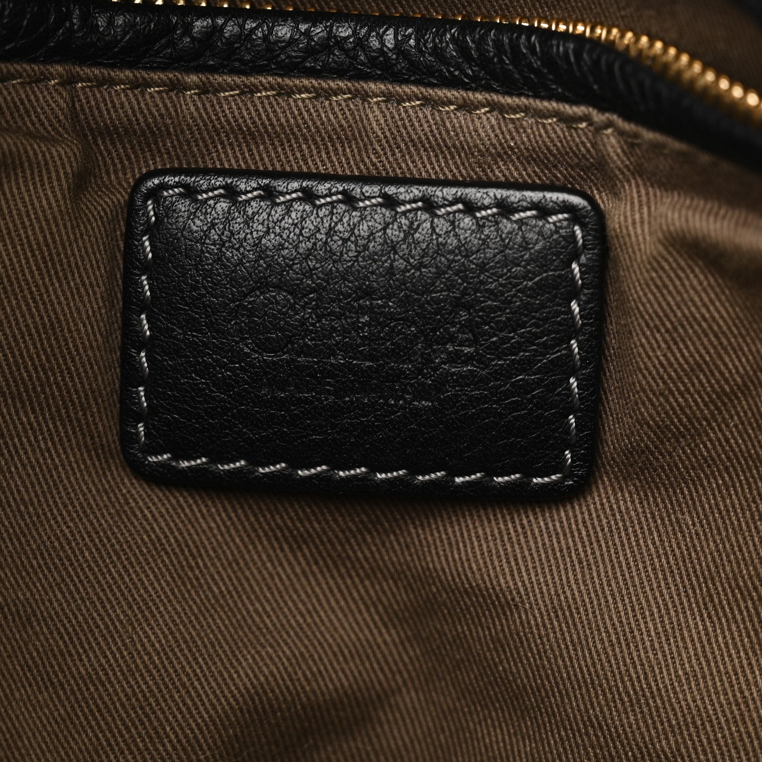 Chloe Calfskin Medium Marcie Satchel Black 6 of 13