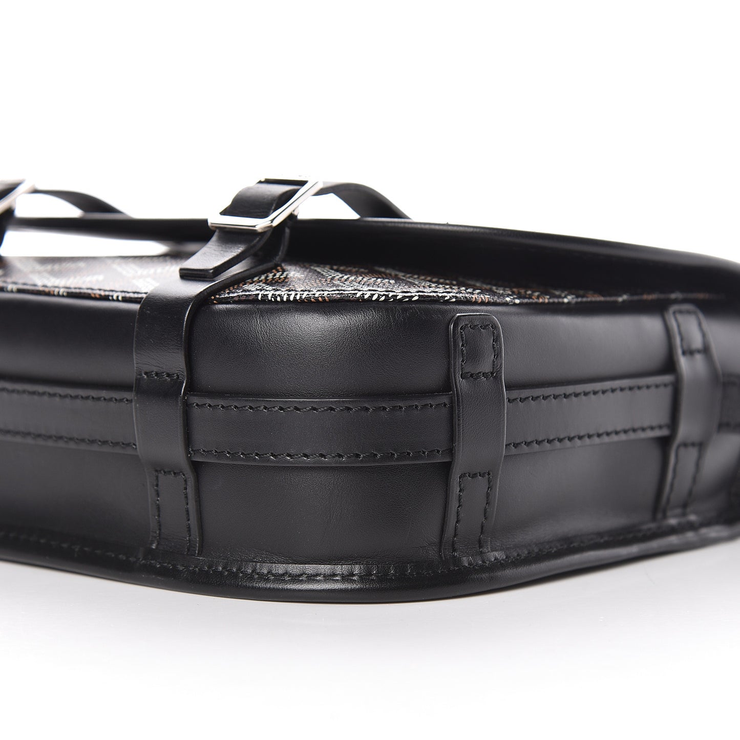 Goyardine Belvedere PM Messenger Bag Black
