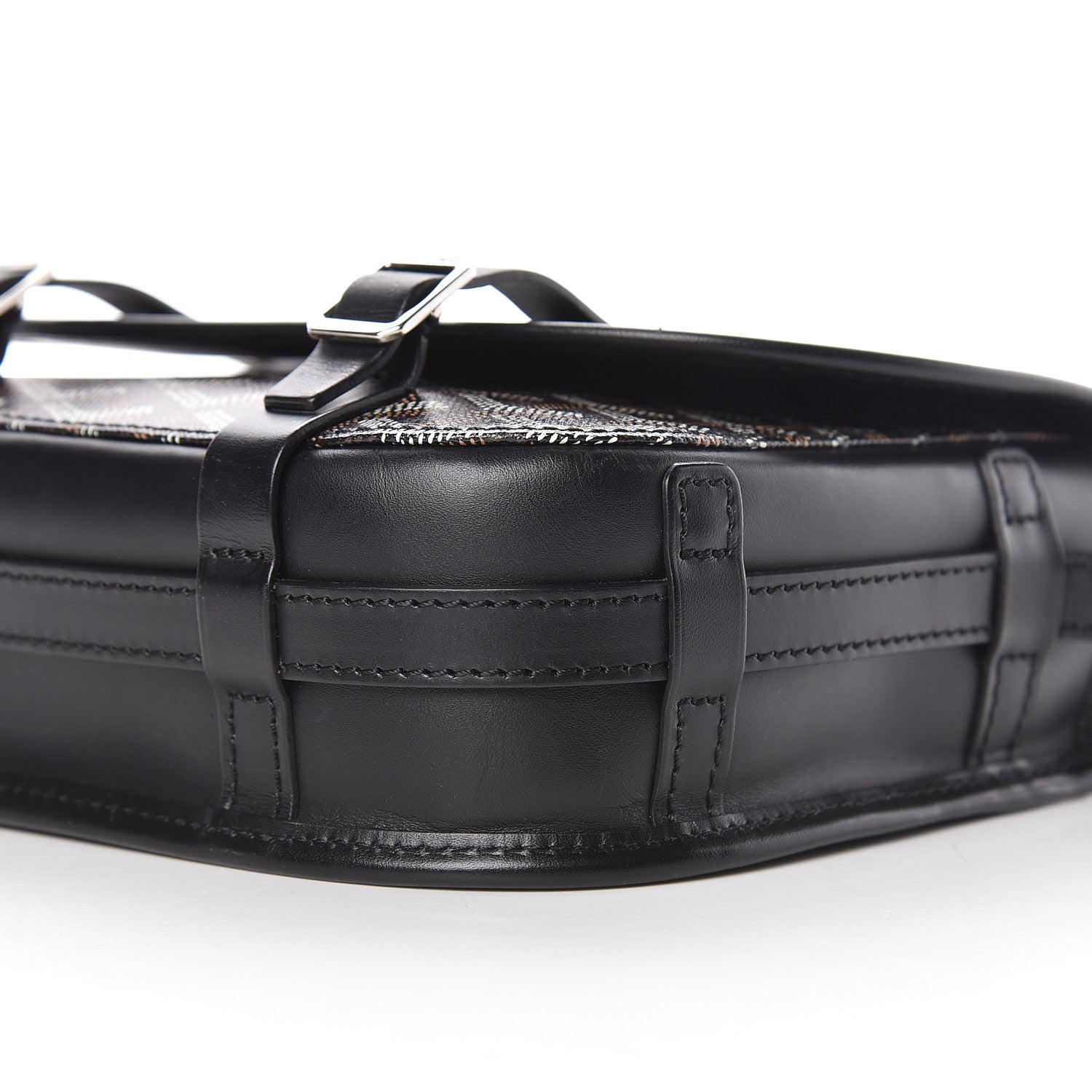 Goyard Goyardine Belvedere PM Messenger Bag Black 11 of 11