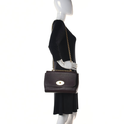 Mulberry Glossy Goatskin Medium Lily Oxblood 2 of 9
