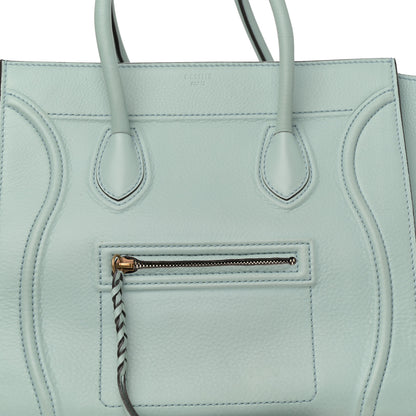 Celine Supple Calfskin Medium Phantom Luggage Glacier 9 of 11