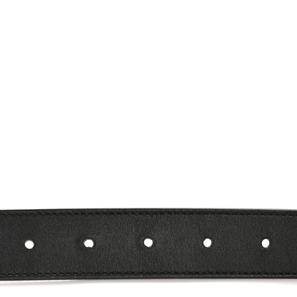 Gucci Calfskin Double G 30mm Belt 75 30 Black 3 of 6