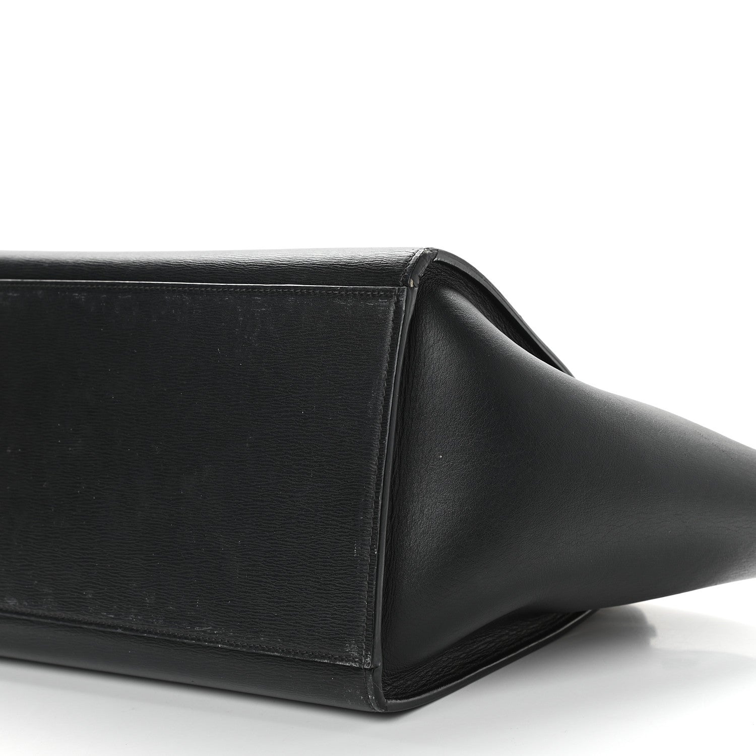 Celine Liege Calfskin Small Trapeze Black 8 of 11