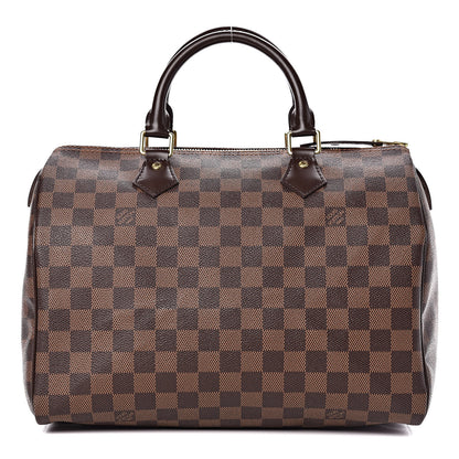 Louis Vuitton Damier Ebene Speedy 30 1 of 9