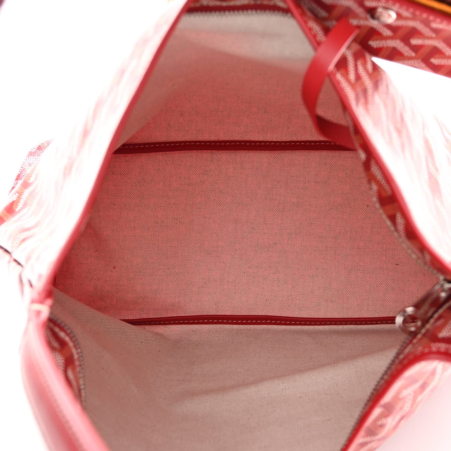 Goyard Goyardine Boheme Hobo Red 6 of 11