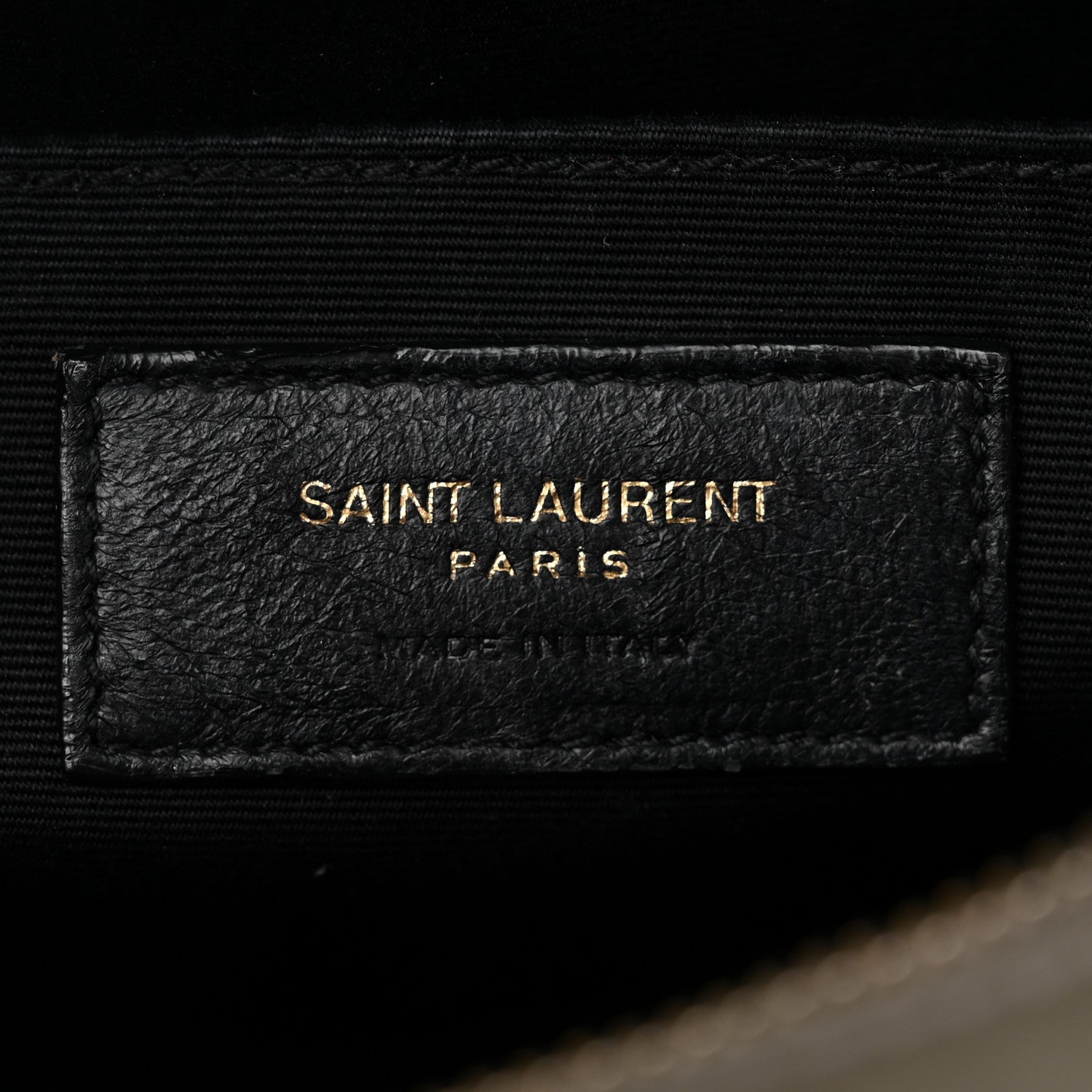 Saint Laurent Calfskin Matelasse Monogram Lou Camera Bag Storm 6 of 12