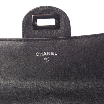 Chanel Sheepskin Chevron Quilted 2.55 Reissue Flap Wallet So Black 6 of 17