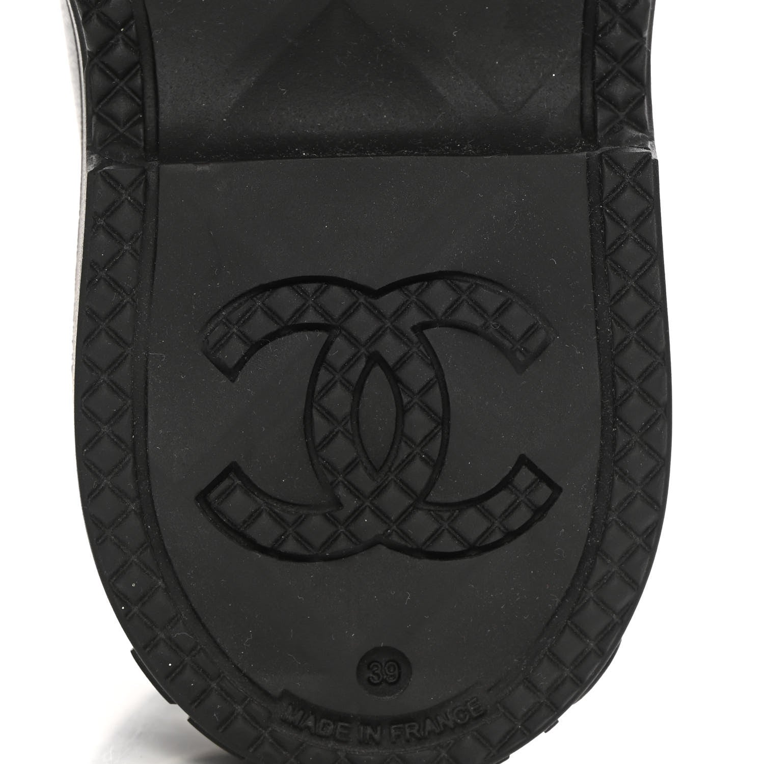 Chanel Caoutchouk CC Short Boots 39 Black 6 of 13
