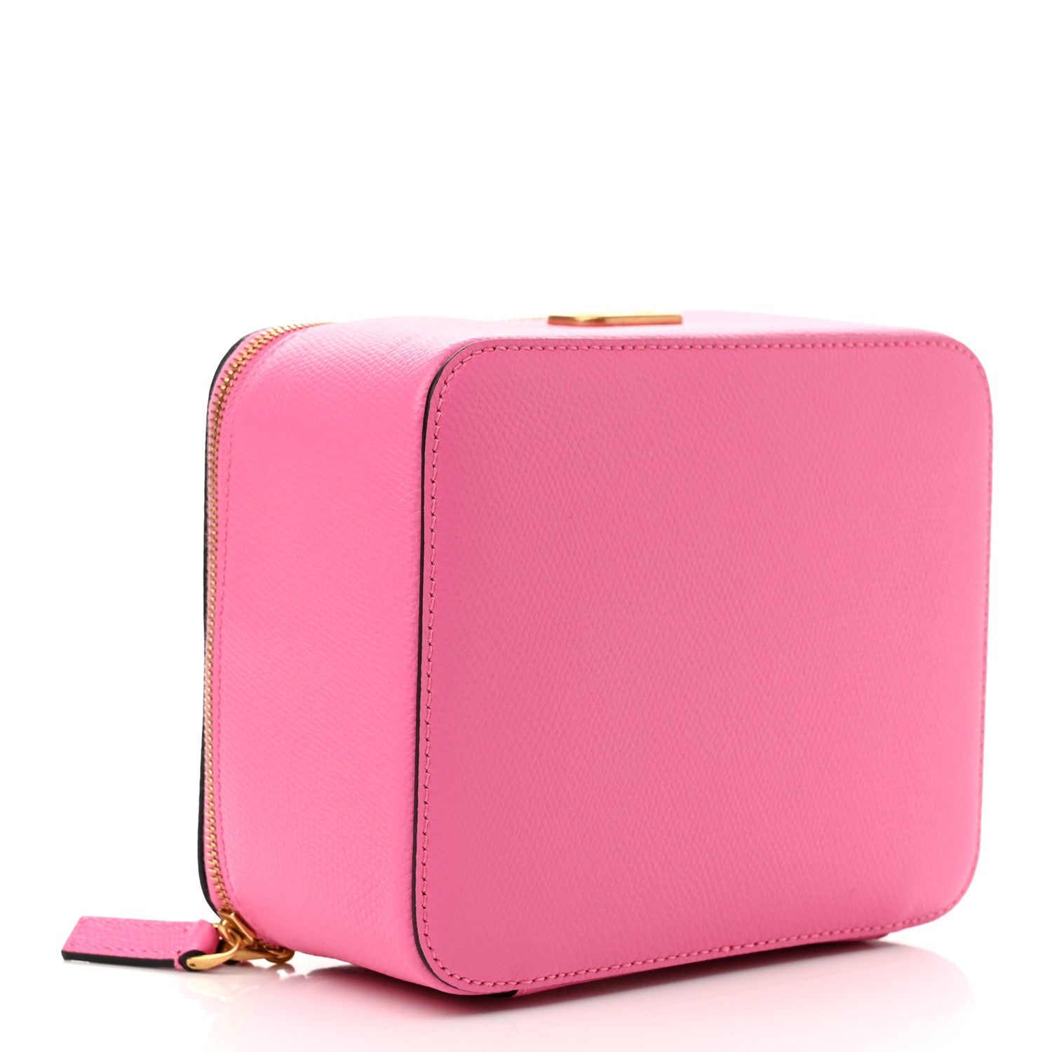 Valentino Garavani Grained Calfskin VLogo Signature Wash Bag Feminine Pink 5 of 13