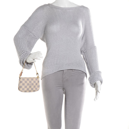 Louis Vuitton Damier Azur Mini Pochette Accessories 2 of 7