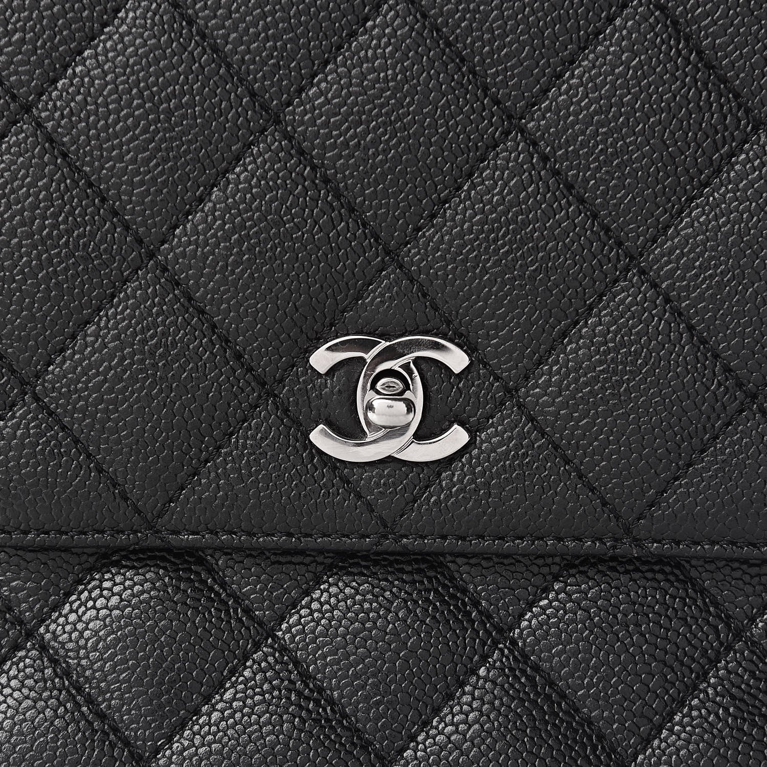 Chanel Caviar Quilted Jumbo Kelly Flap Black 18 of 18
