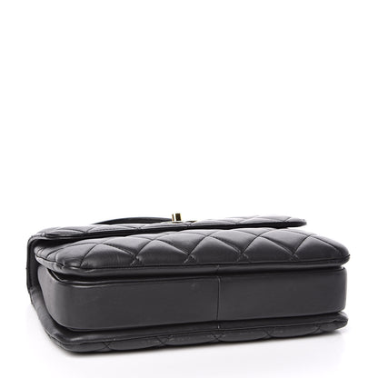 Chanel Lambskin Quilted Small Trendy CC Dual Handle Flap Bag Black 4 of 10