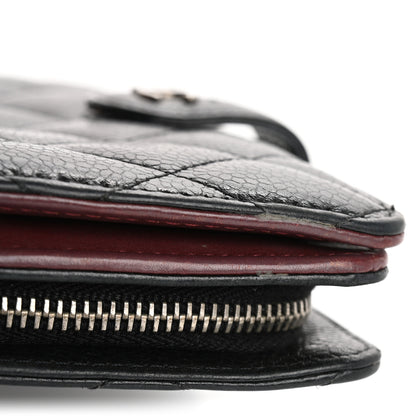 Chanel Caviar Quilted CC French Wallet Black 11 of 16