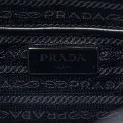Prada Tessuto Nylon Vitello Backpack Black 8 of 9