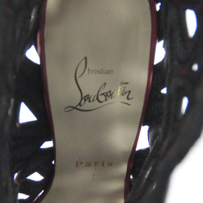 Christian Louboutin Leather Let Me Tell You 120 Ankle Boots 38.5 8 of 8