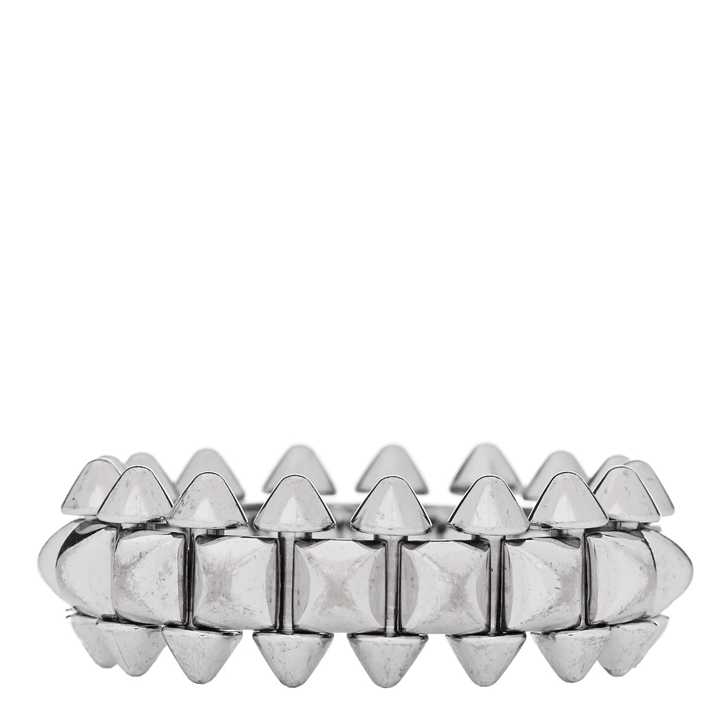 18K White Gold MM Clash De Cartier Ring 52 6
