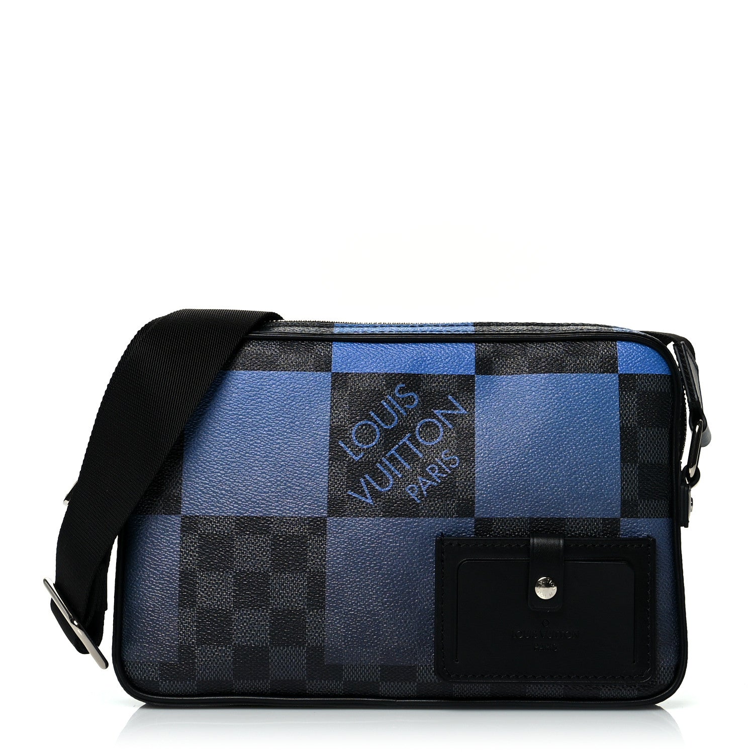 Louis Vuitton Giant Damier Graphite Alpha Messenger Bag Navy 1 of 9
