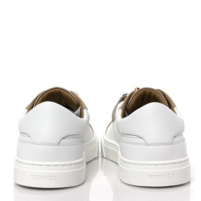 Hermes Calfskin Day Sneakers 36.5 Multicolor White 5 of 9