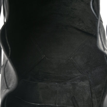 Celine Soft Grained Calfskin Medium Belt Cabas Phantom Black 5 of 13