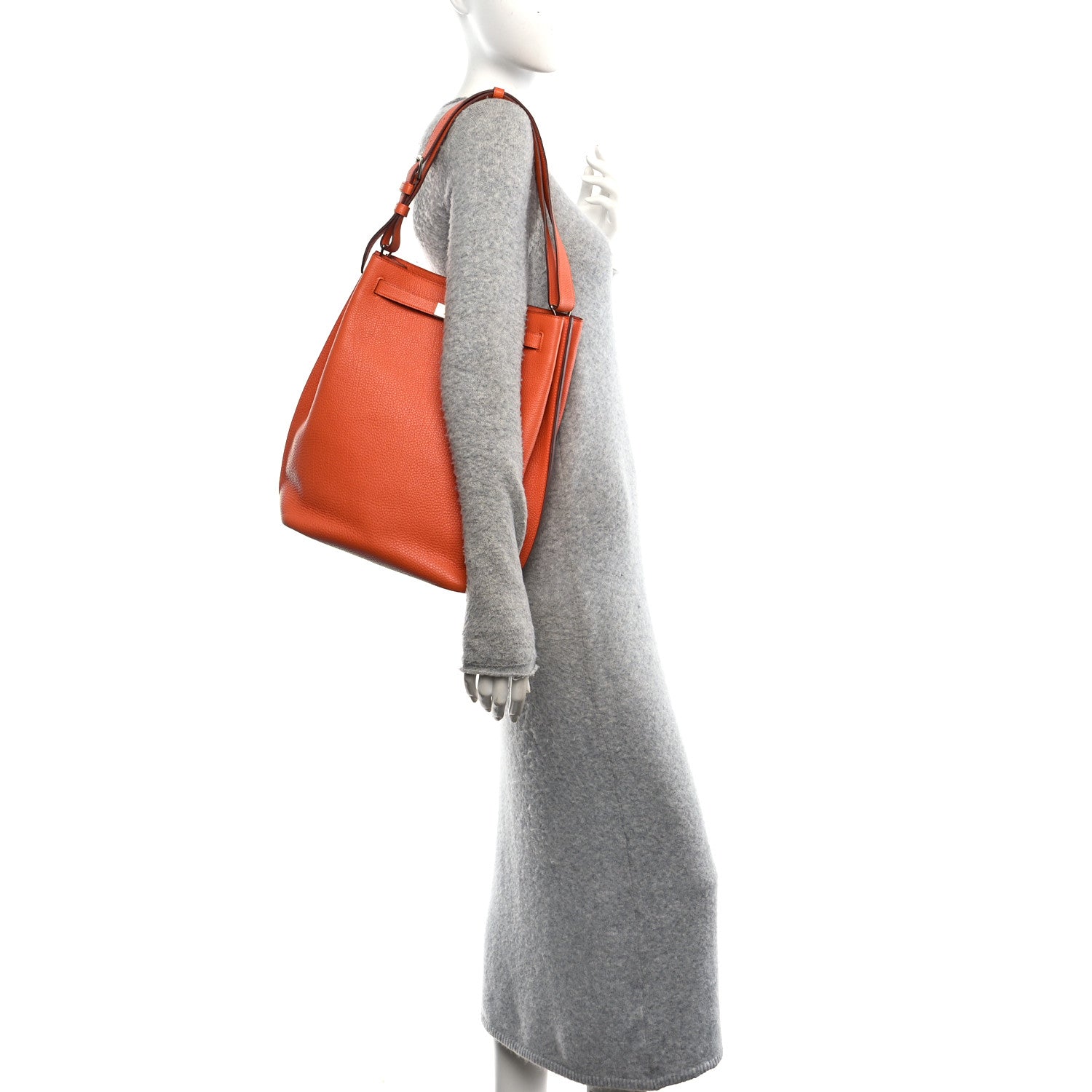Hermes Togo SO KELLY 26 Orange 2 of 10