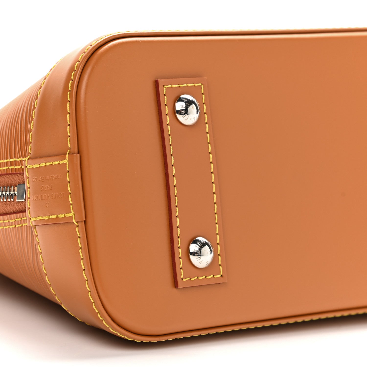 Louis Vuitton Epi Jacquard Alma BB Honey Gold 8 of 10