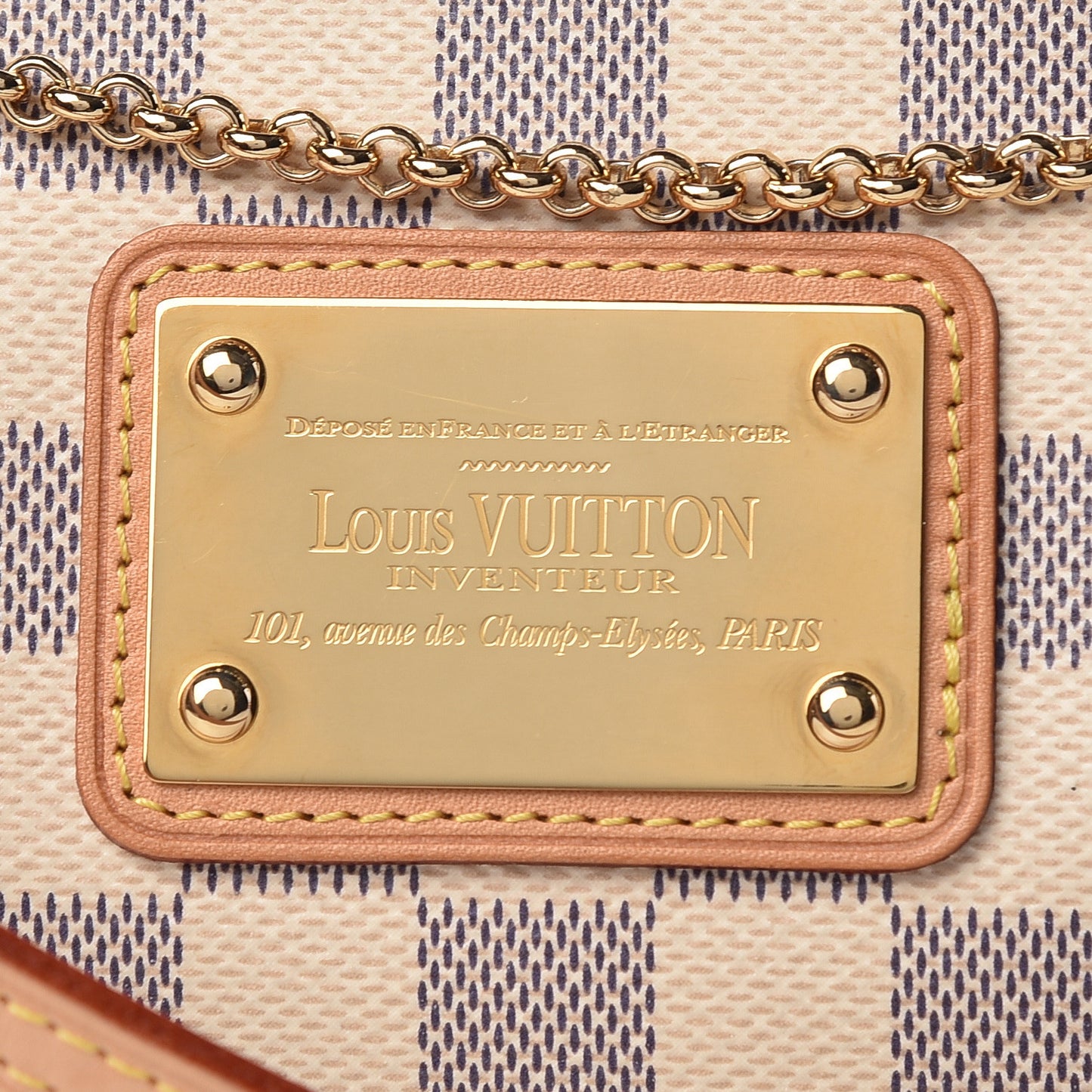 Damier Azur Eva Clutch