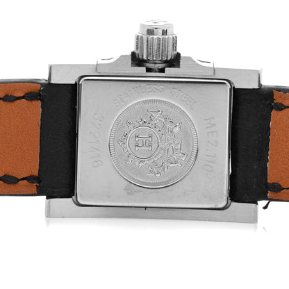 Hermes Stainless Steel Epsom 23mm Medor Quartz Watch Noir 5 of 6