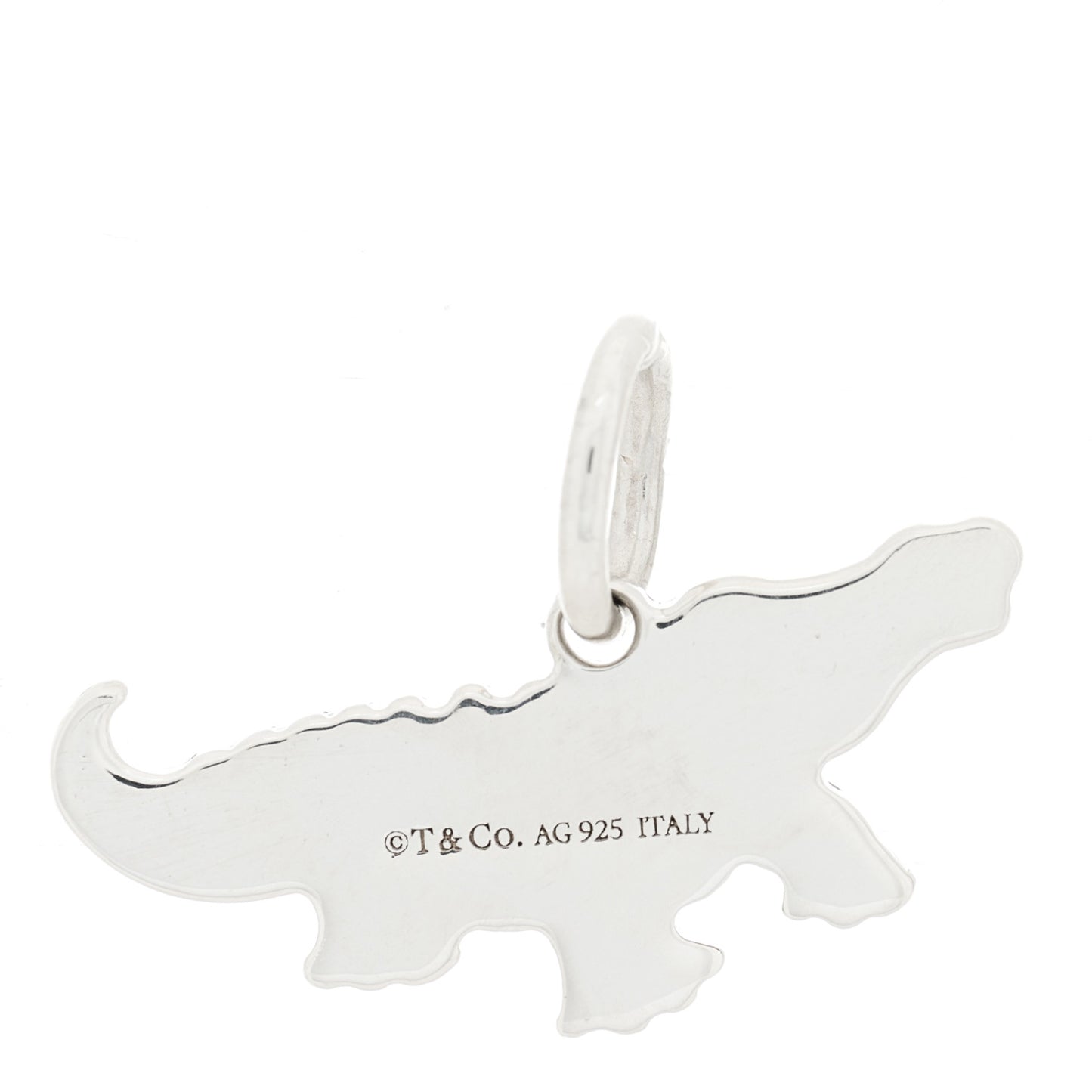 Sterling Silver Alligator Charm