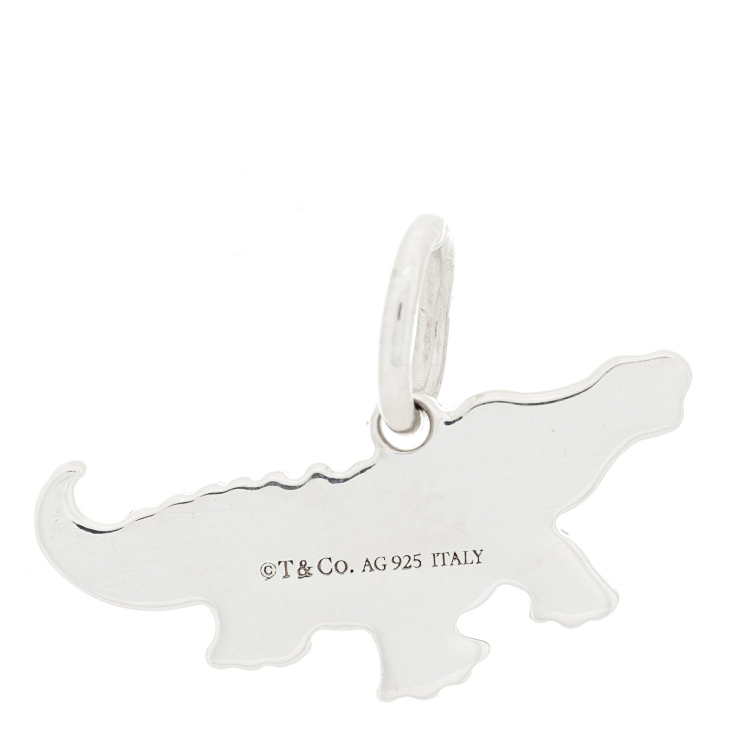 Tiffany Sterling Silver Alligator Charm 3 of 3
