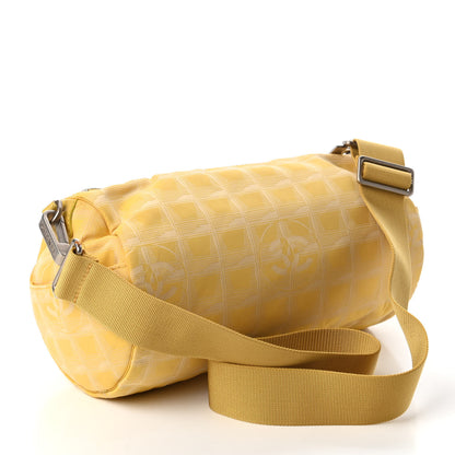 Chanel Nylon Travel Duffle Yellow 3 of 10